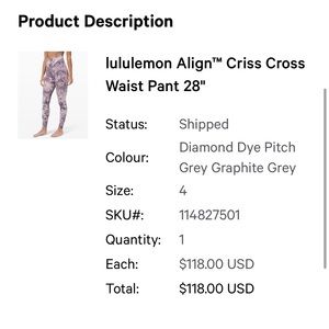 Lululemon Align Leggings